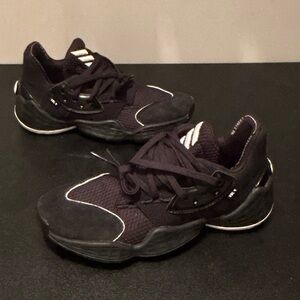Adidas James Harden Vol 4 Basketball Shoes Men’s Size 7 EF9654 Black/White